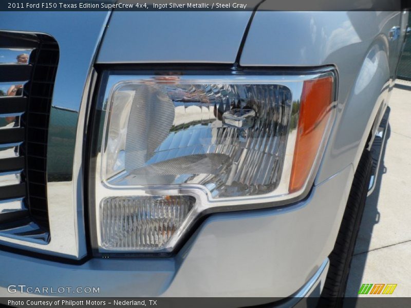 Ingot Silver Metallic / Steel Gray 2011 Ford F150 Texas Edition SuperCrew 4x4