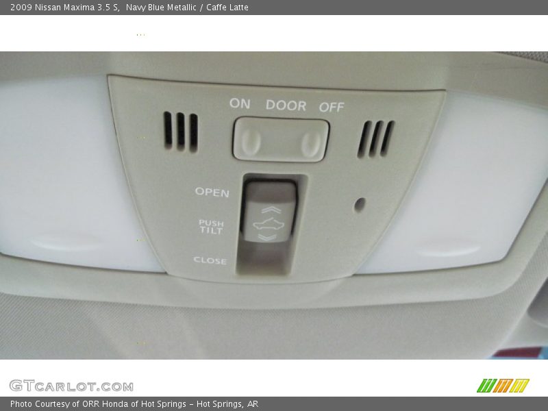 Navy Blue Metallic / Caffe Latte 2009 Nissan Maxima 3.5 S