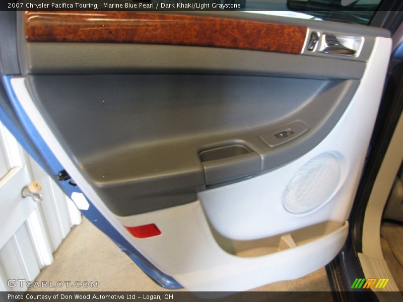 Marine Blue Pearl / Dark Khaki/Light Graystone 2007 Chrysler Pacifica Touring