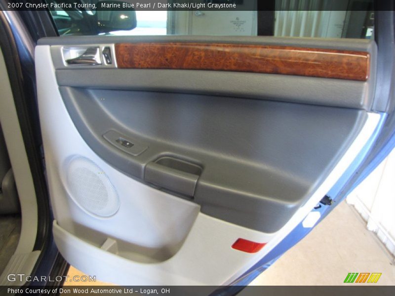 Marine Blue Pearl / Dark Khaki/Light Graystone 2007 Chrysler Pacifica Touring