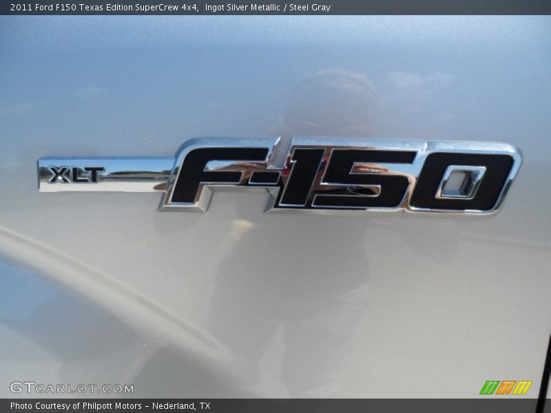 Ingot Silver Metallic / Steel Gray 2011 Ford F150 Texas Edition SuperCrew 4x4