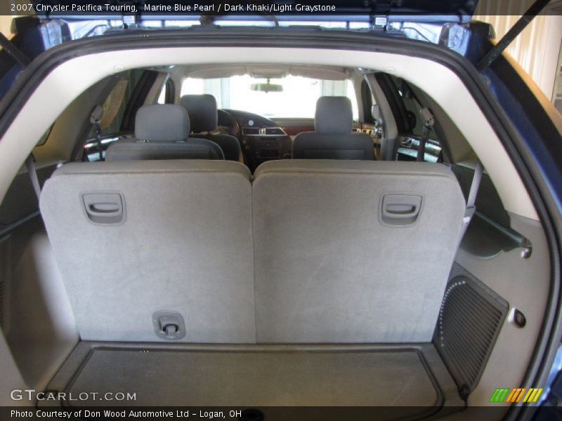 Marine Blue Pearl / Dark Khaki/Light Graystone 2007 Chrysler Pacifica Touring