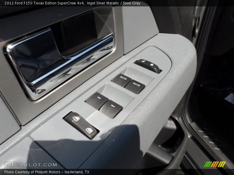 Ingot Silver Metallic / Steel Gray 2011 Ford F150 Texas Edition SuperCrew 4x4