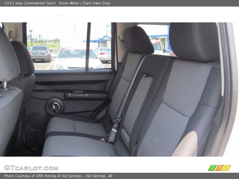 Stone White / Dark Slate Gray 2010 Jeep Commander Sport