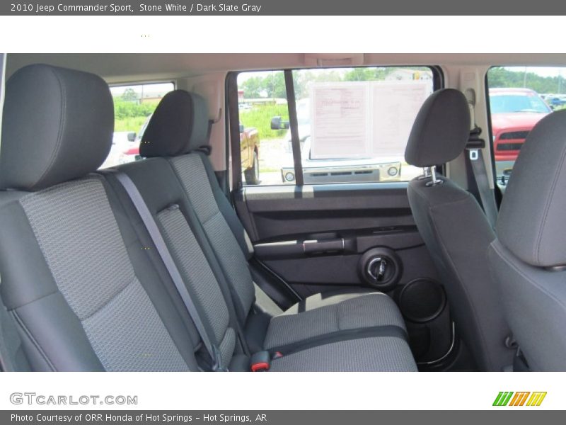 Stone White / Dark Slate Gray 2010 Jeep Commander Sport