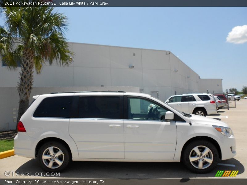 Calla Lily White / Aero Gray 2011 Volkswagen Routan SE