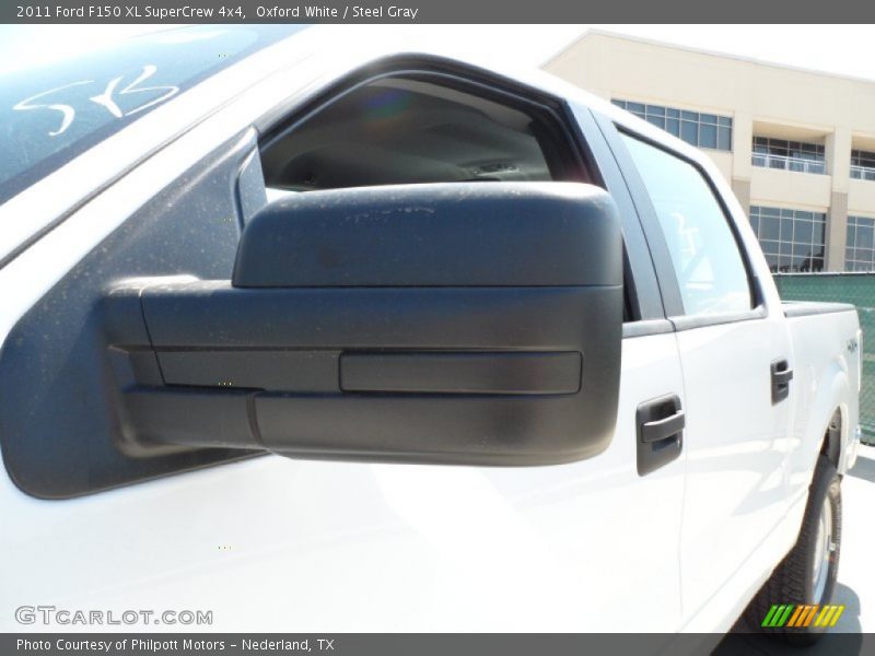 Oxford White / Steel Gray 2011 Ford F150 XL SuperCrew 4x4