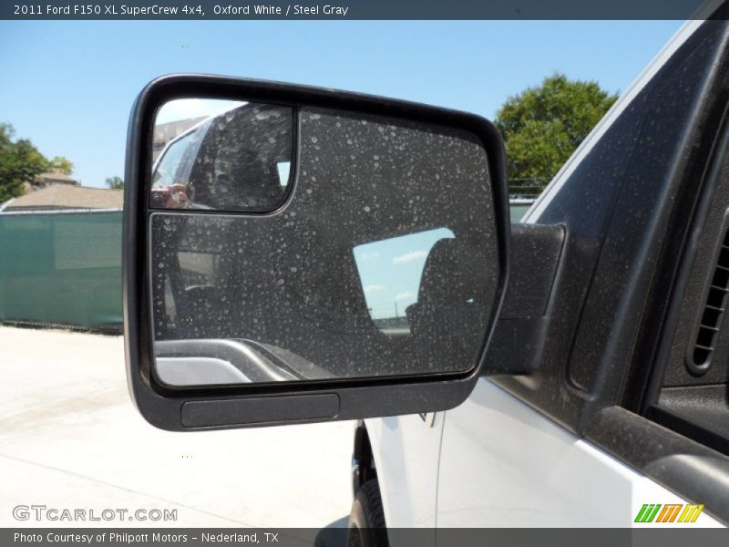 Oxford White / Steel Gray 2011 Ford F150 XL SuperCrew 4x4