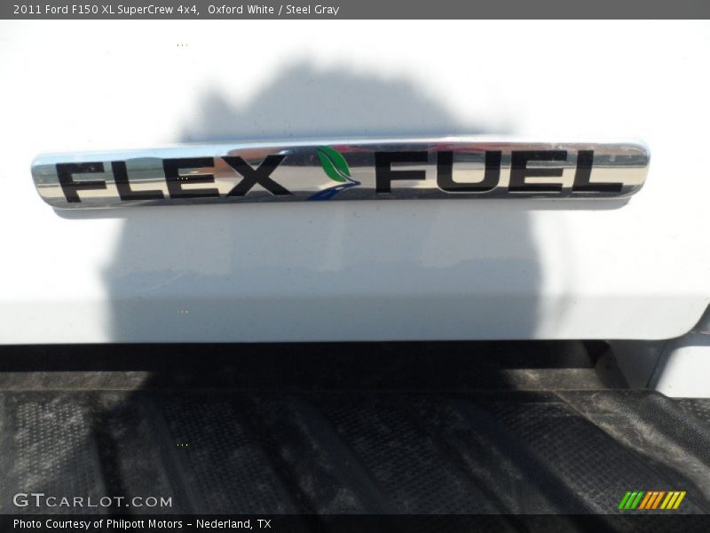 Oxford White / Steel Gray 2011 Ford F150 XL SuperCrew 4x4