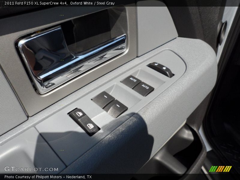 Oxford White / Steel Gray 2011 Ford F150 XL SuperCrew 4x4