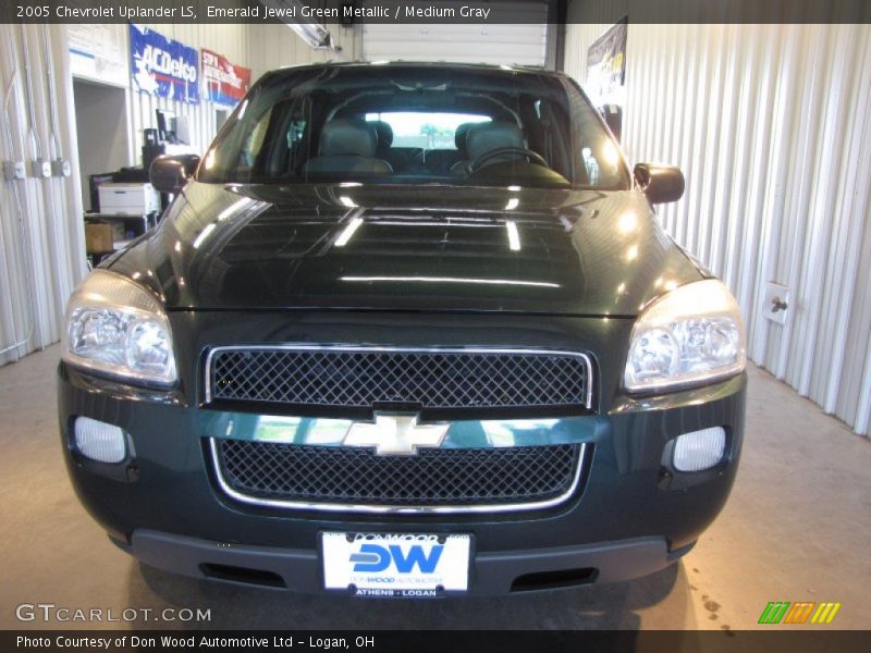 Emerald Jewel Green Metallic / Medium Gray 2005 Chevrolet Uplander LS