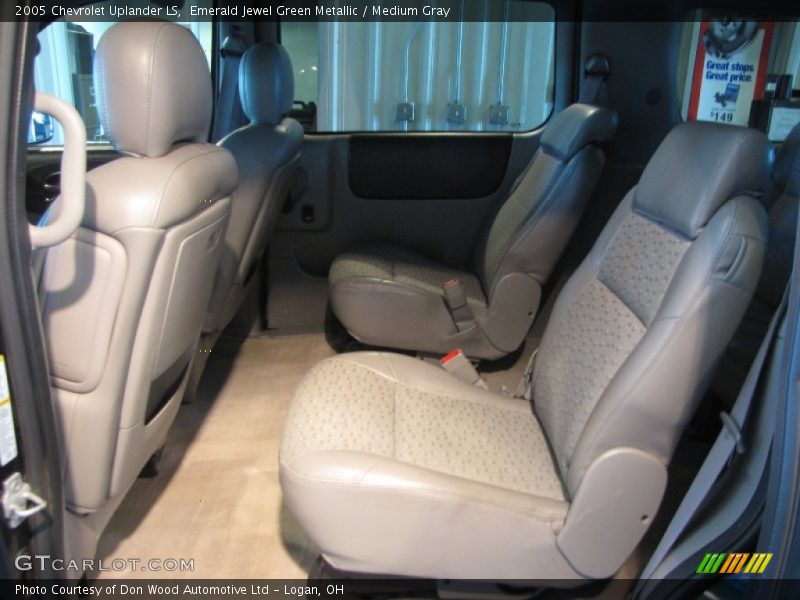 Emerald Jewel Green Metallic / Medium Gray 2005 Chevrolet Uplander LS