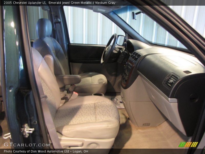 Emerald Jewel Green Metallic / Medium Gray 2005 Chevrolet Uplander LS