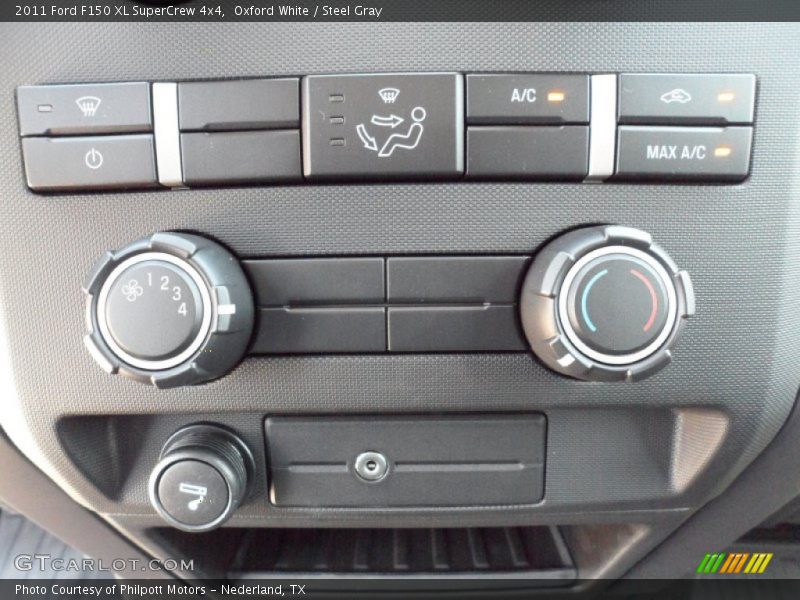 Oxford White / Steel Gray 2011 Ford F150 XL SuperCrew 4x4