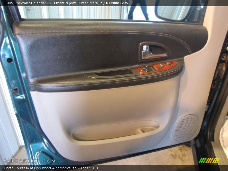 Emerald Jewel Green Metallic / Medium Gray 2005 Chevrolet Uplander LS
