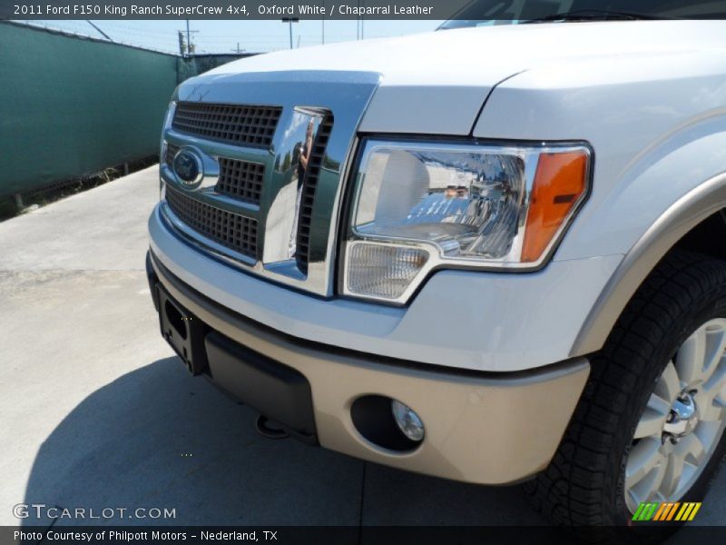 Oxford White / Chaparral Leather 2011 Ford F150 King Ranch SuperCrew 4x4