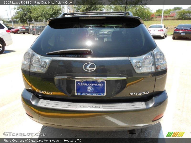 Flint Gray Mica / Light Gray 2005 Lexus RX 330