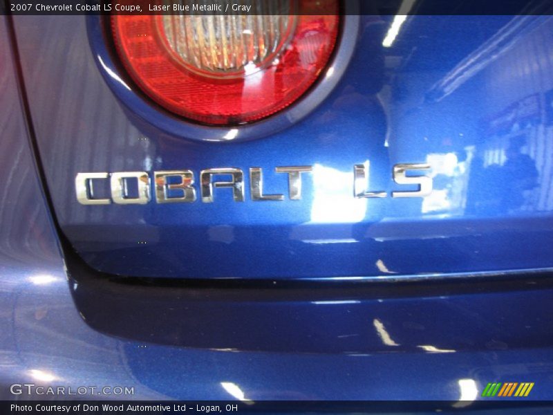 Laser Blue Metallic / Gray 2007 Chevrolet Cobalt LS Coupe