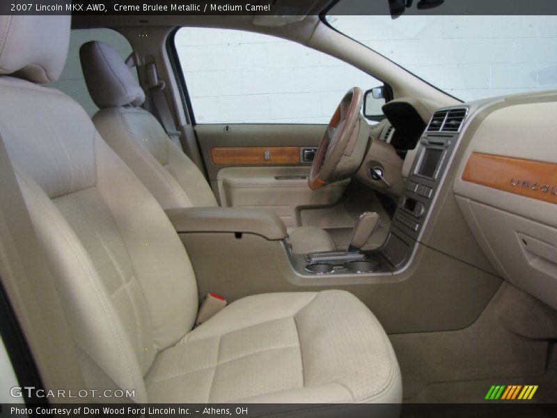 Creme Brulee Metallic / Medium Camel 2007 Lincoln MKX AWD