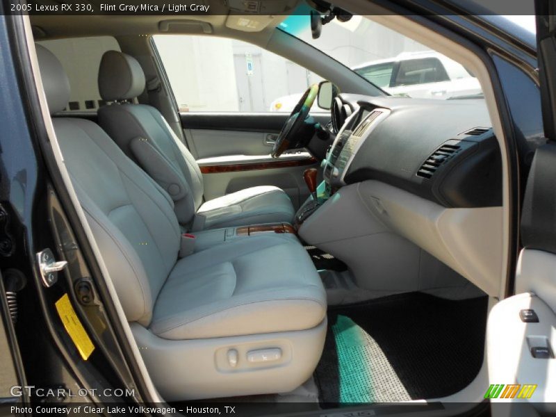Flint Gray Mica / Light Gray 2005 Lexus RX 330