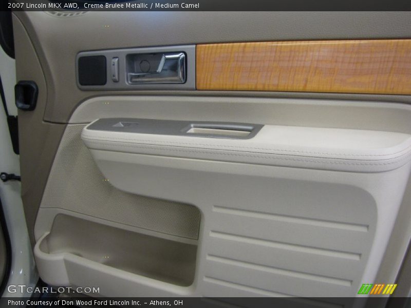 Creme Brulee Metallic / Medium Camel 2007 Lincoln MKX AWD