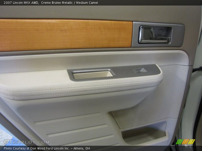 Creme Brulee Metallic / Medium Camel 2007 Lincoln MKX AWD