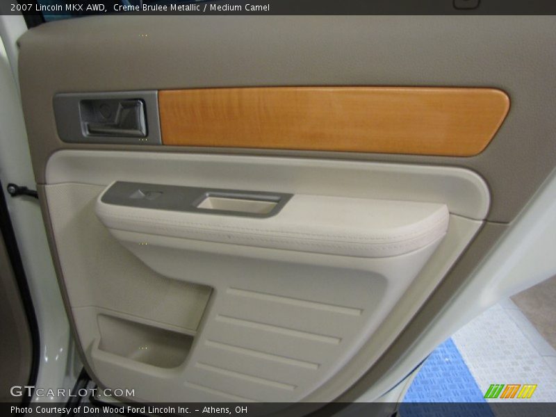 Creme Brulee Metallic / Medium Camel 2007 Lincoln MKX AWD