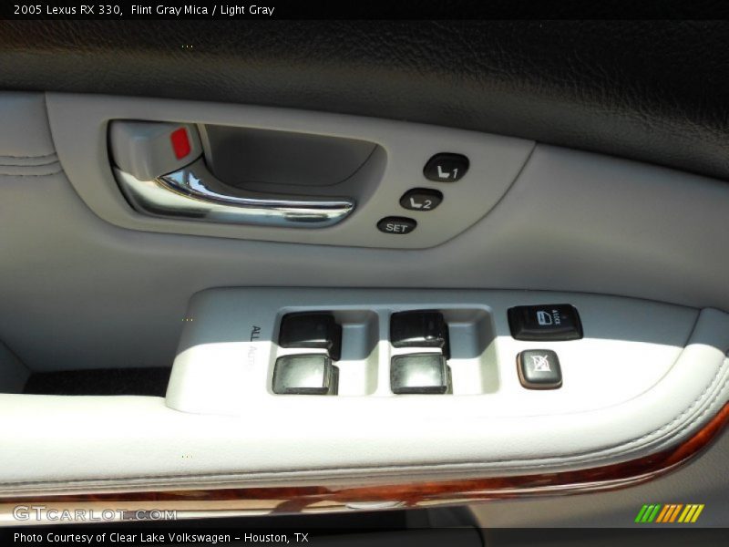 Flint Gray Mica / Light Gray 2005 Lexus RX 330