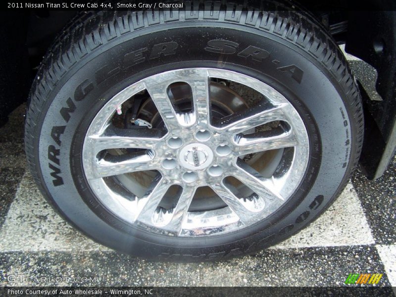 Smoke Gray / Charcoal 2011 Nissan Titan SL Crew Cab 4x4