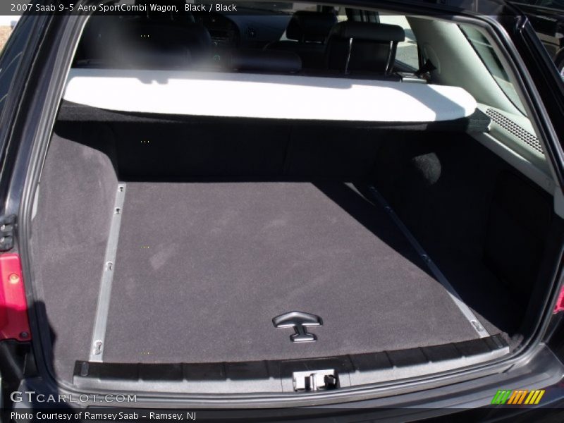 Black / Black 2007 Saab 9-5 Aero SportCombi Wagon
