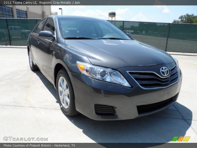 Magnetic Gray Metallic / Ash 2011 Toyota Camry LE