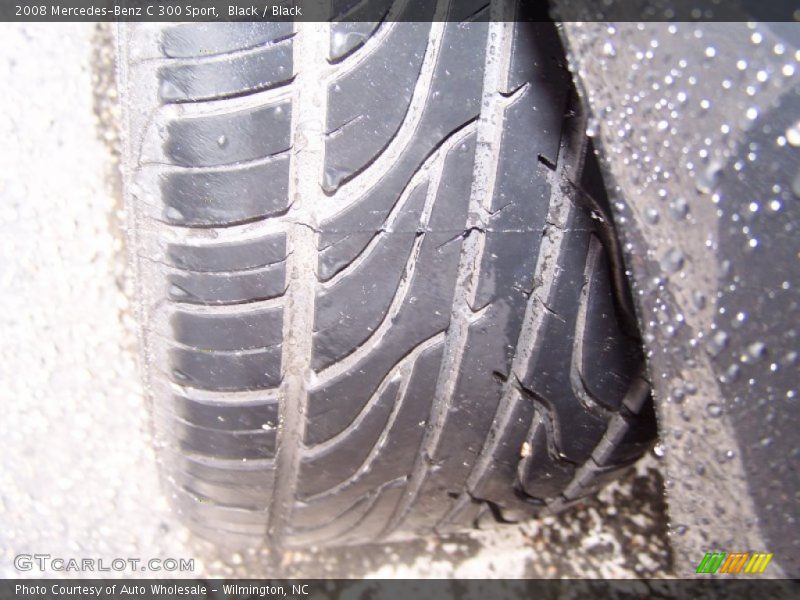 Black / Black 2008 Mercedes-Benz C 300 Sport