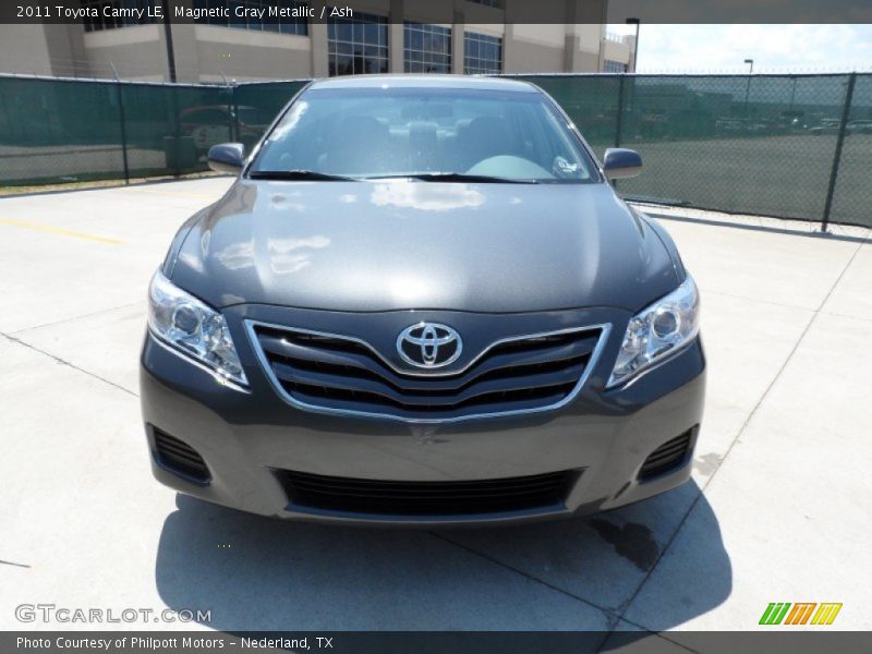Magnetic Gray Metallic / Ash 2011 Toyota Camry LE