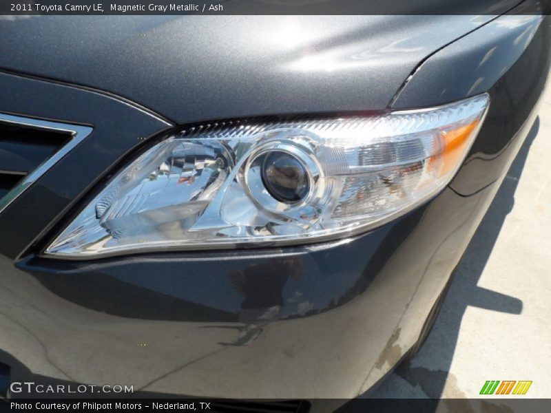 Magnetic Gray Metallic / Ash 2011 Toyota Camry LE