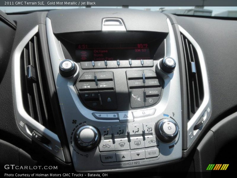 Gold Mist Metallic / Jet Black 2011 GMC Terrain SLE