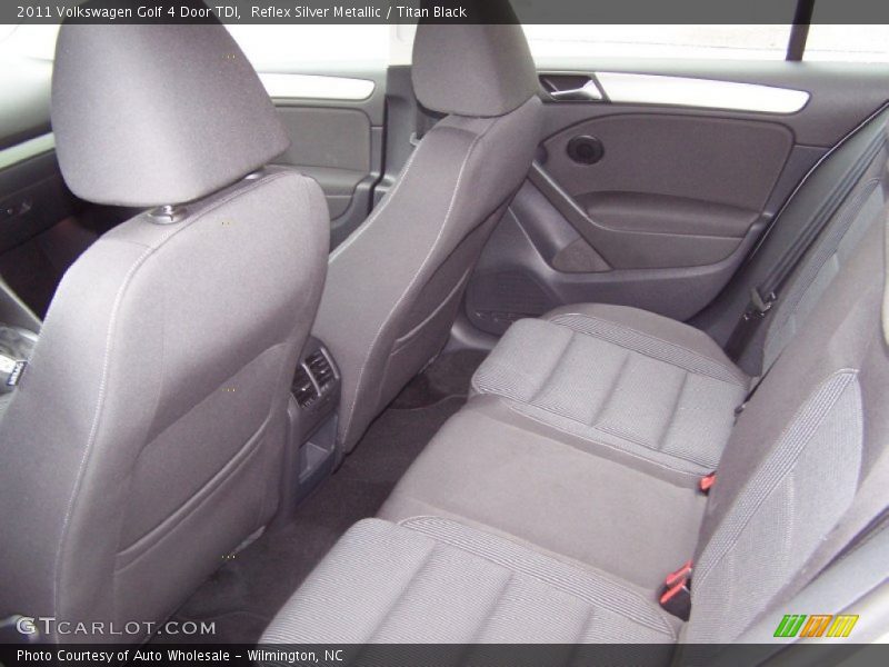 Reflex Silver Metallic / Titan Black 2011 Volkswagen Golf 4 Door TDI