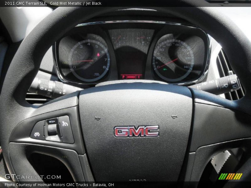 Gold Mist Metallic / Jet Black 2011 GMC Terrain SLE