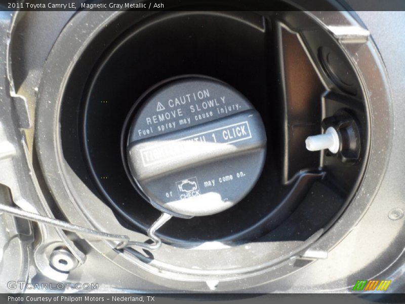 Magnetic Gray Metallic / Ash 2011 Toyota Camry LE