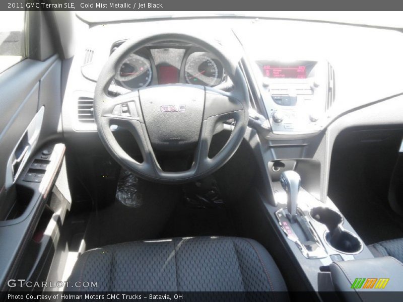 Gold Mist Metallic / Jet Black 2011 GMC Terrain SLE