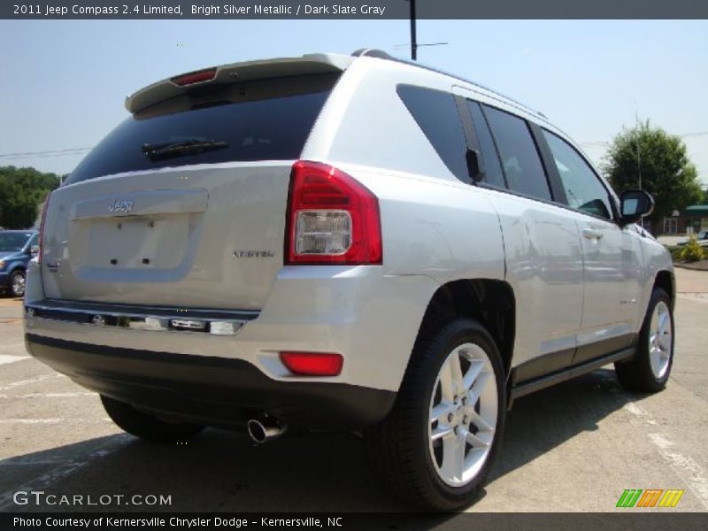 Bright Silver Metallic / Dark Slate Gray 2011 Jeep Compass 2.4 Limited