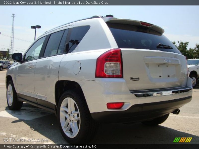 Bright Silver Metallic / Dark Slate Gray 2011 Jeep Compass 2.4 Limited