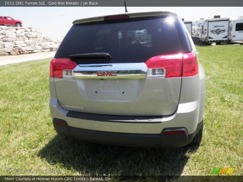 Gold Mist Metallic / Jet Black 2011 GMC Terrain SLE