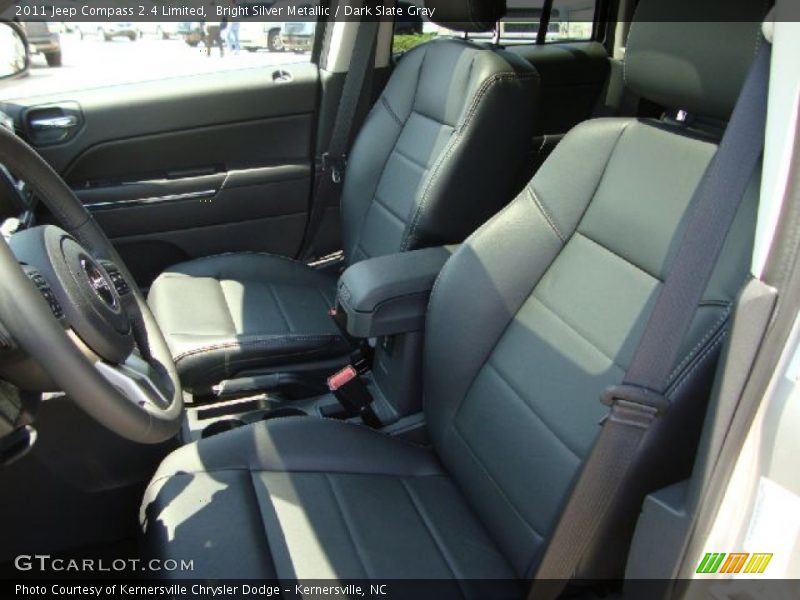 Bright Silver Metallic / Dark Slate Gray 2011 Jeep Compass 2.4 Limited