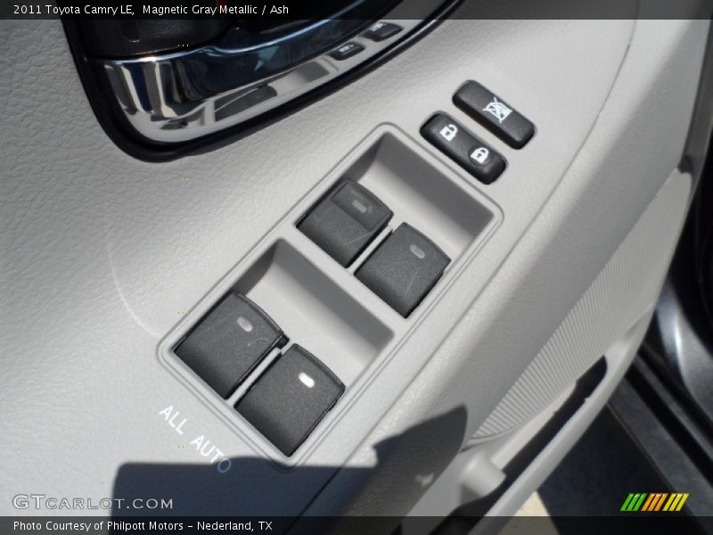 Magnetic Gray Metallic / Ash 2011 Toyota Camry LE