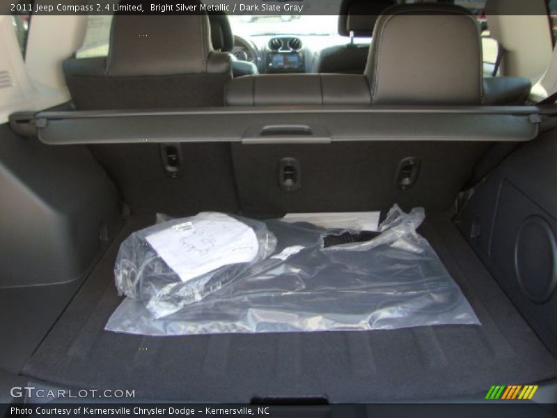 Bright Silver Metallic / Dark Slate Gray 2011 Jeep Compass 2.4 Limited