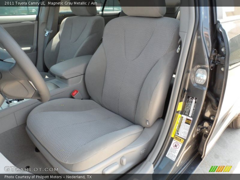 Magnetic Gray Metallic / Ash 2011 Toyota Camry LE