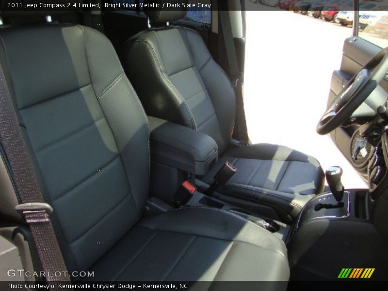 Bright Silver Metallic / Dark Slate Gray 2011 Jeep Compass 2.4 Limited