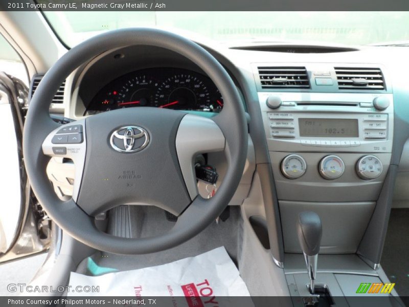 Magnetic Gray Metallic / Ash 2011 Toyota Camry LE