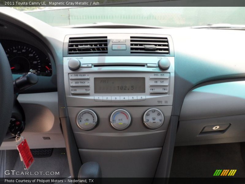 Magnetic Gray Metallic / Ash 2011 Toyota Camry LE