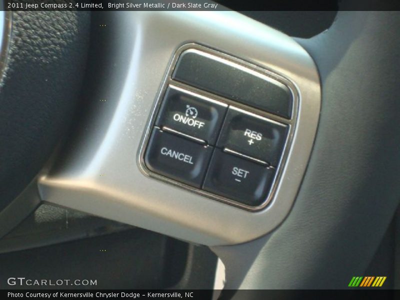 Bright Silver Metallic / Dark Slate Gray 2011 Jeep Compass 2.4 Limited